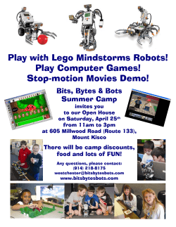 Play with Lego Mindstorms Robots! Play Computer Games! Stop