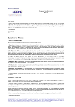 constructive assessment to the content of the article.