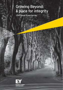 Growing Beyond: a place for integrity