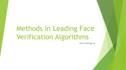 Methods in Leading Face Verification Algorithms