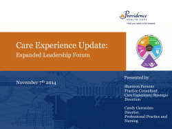 The PROOF Centre*s Approach To Biomarkers An Personalized