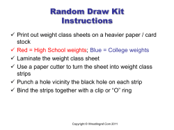 Random Draw Kit