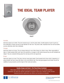 the ideal team player