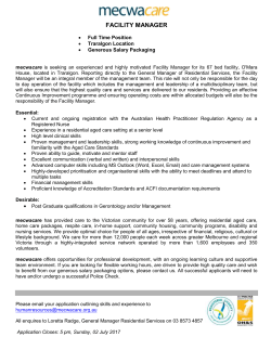 MECWA intro 4 June 07