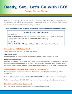 Ready, Set&hellip;Let`s Go with iGO!
