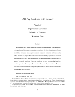 All-Pay Auctions with Resale