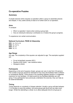 Co-operative Puzzles