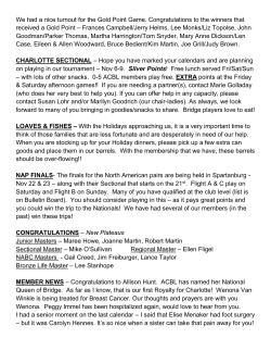 We had a nice turnout for the Gold Point Game. Congratulations to