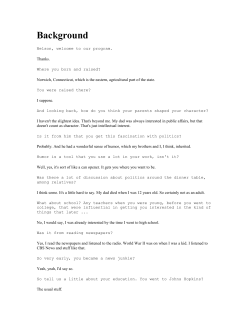 polsby_transcript - Conversations with History