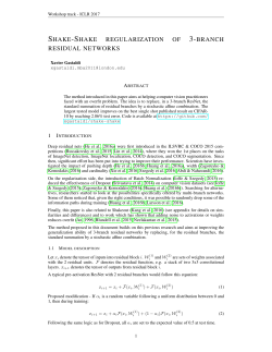 shake-shake regularization of 3-branch residual