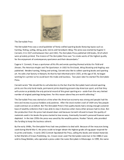 The Derrydale Press The Derrydale Press was a small publisher of