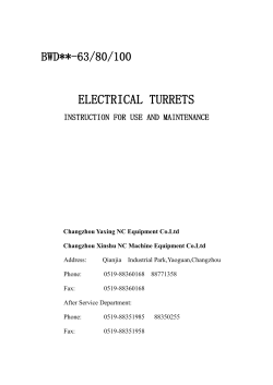 BWD80-6/8T - blin machinery co., ltd