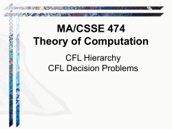 Closure Theorems for Context-Free Languages - Rose