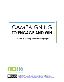 campaign manual engage and win