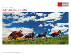 2017 Economic Calendar