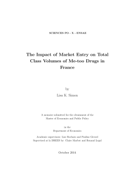 The Impact of Market Entry on Total Class Volumes of Me