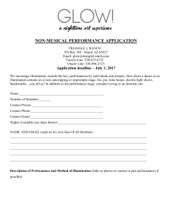Non-Musical Performance Application