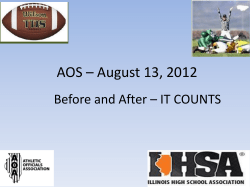 AOS – August 13, 2012