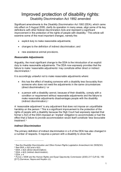 1 - Australian Human Rights Commission