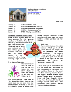 Woodstock Elementary School News