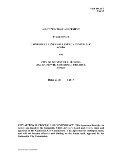 City Approval Process and Contingency. This Agreement is subject
