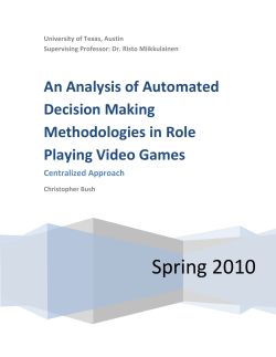 An Analysis of Automated Decision Making