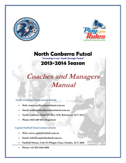 North Canberra Futsal