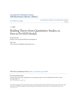 Building Theory from Quantitative Studies, or