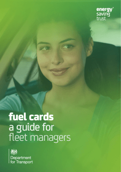 fuel cards fleet managers a guide for