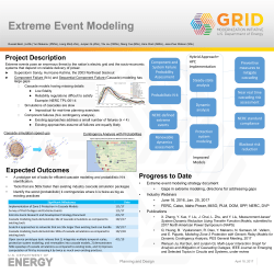 Extreme Event Modeling Poster