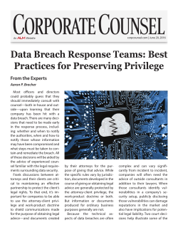 Data Breach Response Teams: Best Practices for