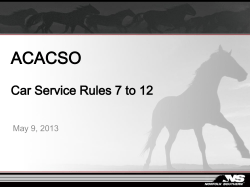 Car Service Rules 7