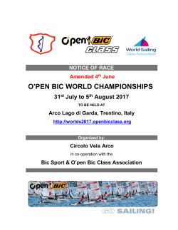 o`pen bic world championships - International Windsurfing Association