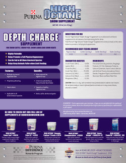 High Octane Depth Charge Supplement Product PDF
