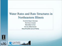 overview of water rates - Illinois