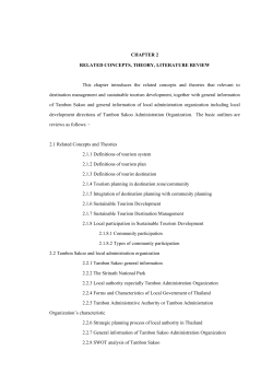 CHAPTER 2 RELATED CONCEPTS, THEORY, LITERATURE