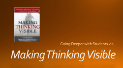 Making Thinking Visible