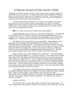 Delgado describes what is known as &ldquo;The Mexican