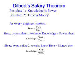 team power - Educating for Careers