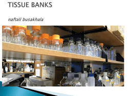tissue banks - IU Center for Bioethics