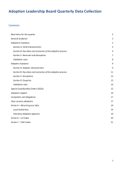 Both local authorities and VAAs are required to submit data