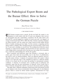 The Pathological Export Boom and the Bazaar Effect. How to Solve