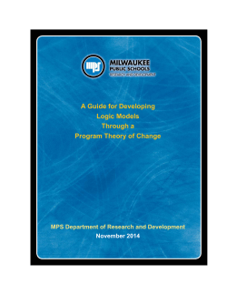 A Guide for Developing Logic Models Through a Program Theory of