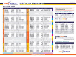 international price list
