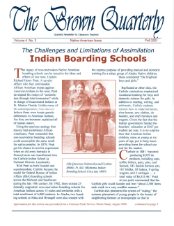 Indian Boarding Schools