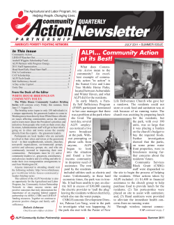 ALPI&hellip; Community Action at its Best!