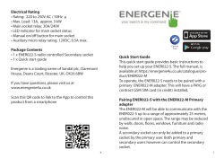 ENER022-S Slave Quick start guide V3.1