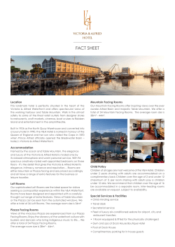 Fact Sheet - Newmark Hotels
