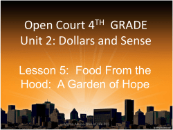 PRESENTATION NAME - Open Court Resources.com