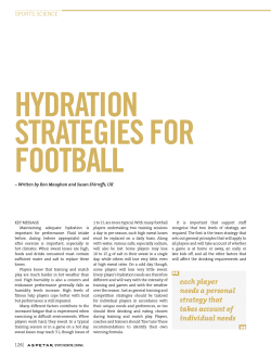 each player needs a personal strategy that takes account